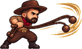 DEDÉ: boleadeira