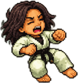 LAURA: apanhando