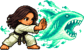LAURA: mordida do tubarão